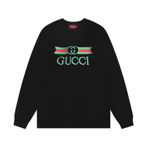 グッチ 長袖Tシャツ ラウンドネック カジュアル 男女向け A30939