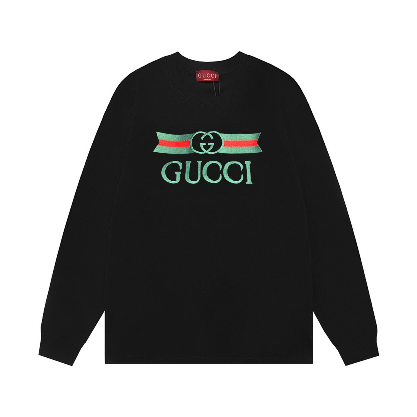 グッチ 長袖Tシャツ ラウンドネック カジュアル 男女向け A30939