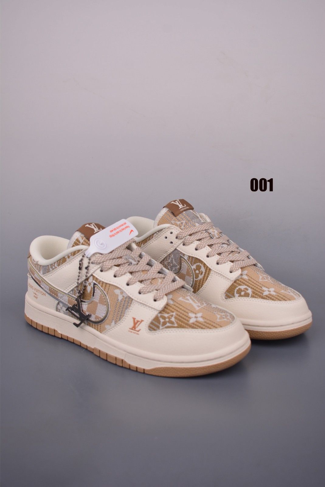 ルイヴィトン Nike SB Dunk Low スニーカー メンズ レディース 高品質 A30955