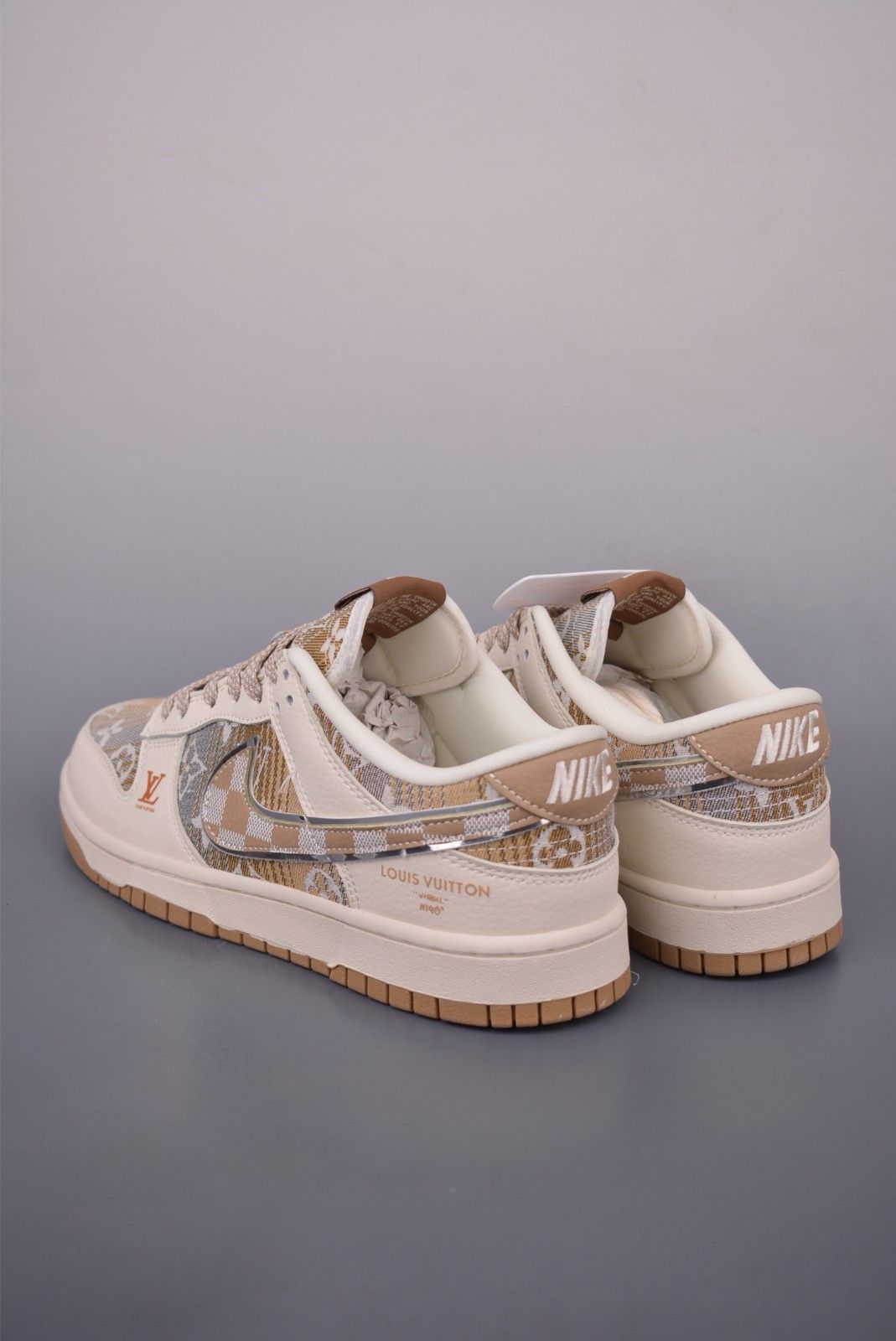 ルイヴィトン Nike SB Dunk Low スニーカー メンズ レディース 高品質 A30955