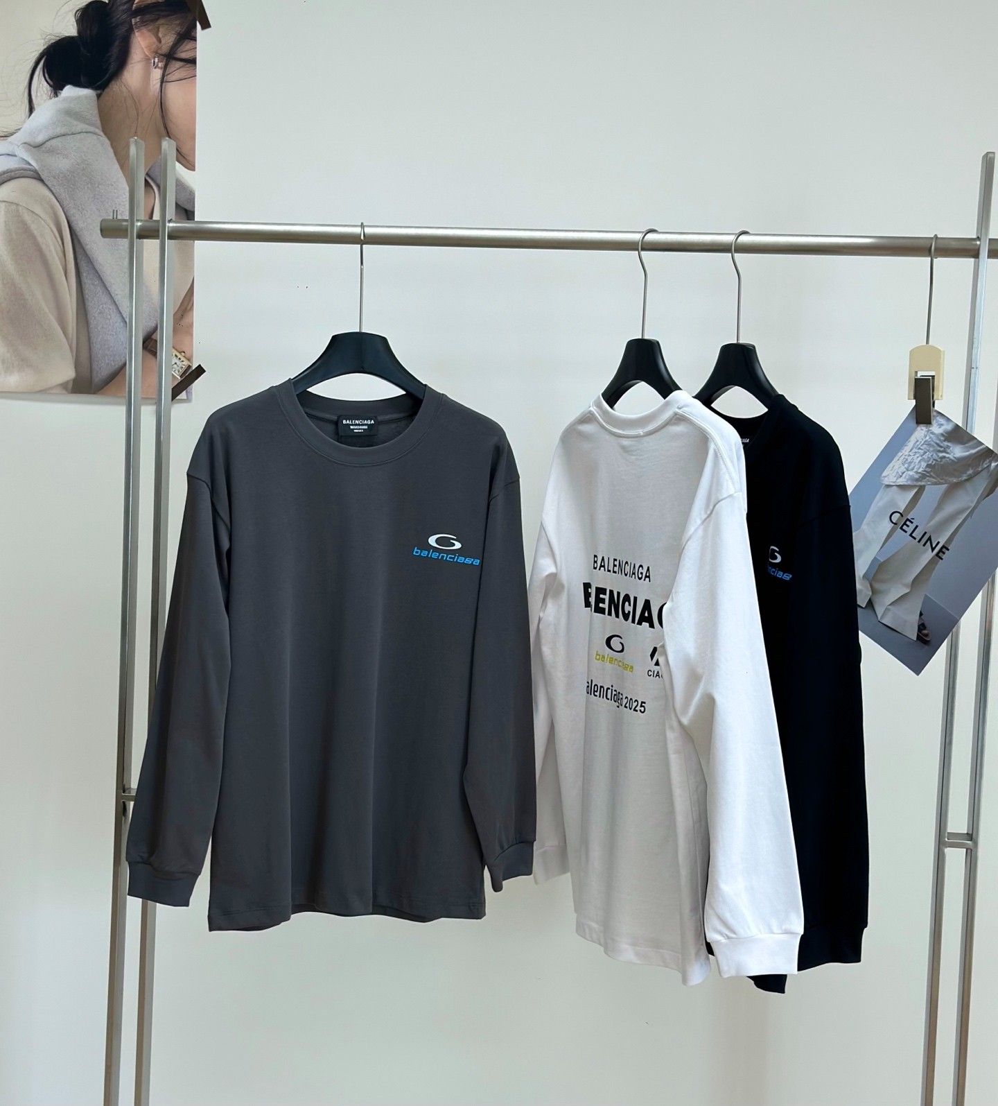 バレンシアガ 長袖シャツ ロンT メンズ レディース A30953