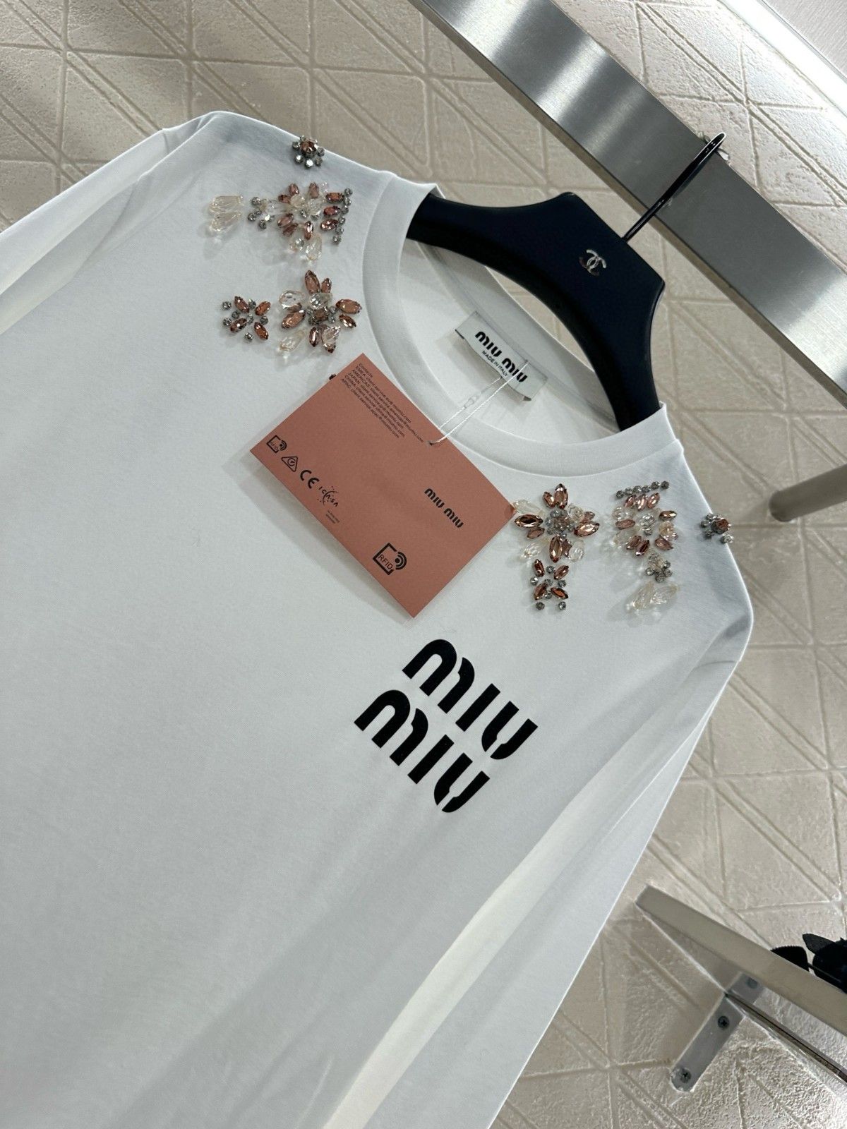 ミュウミュウ 長袖トップス ロンTシャツ オシャレ A30800_1