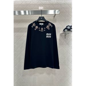 ミュウミュウ 長袖トップス ロンTシャツ オシャレ A30800_1
