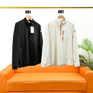 モンクレール 長袖Tシャツ ハーフジップ スポーツ カジュアル メンズ A31000