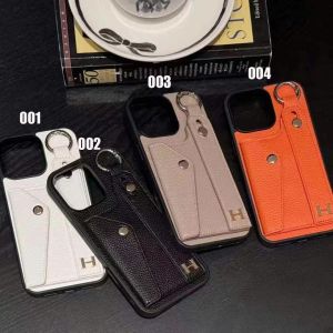 エルメスiPhone17/16/15/14/13/12/11ケース ハンドベルト付き
