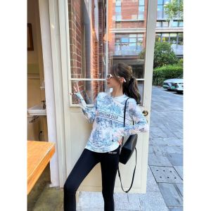 ディオール 長袖Tシャツ レディース プリント A31010
