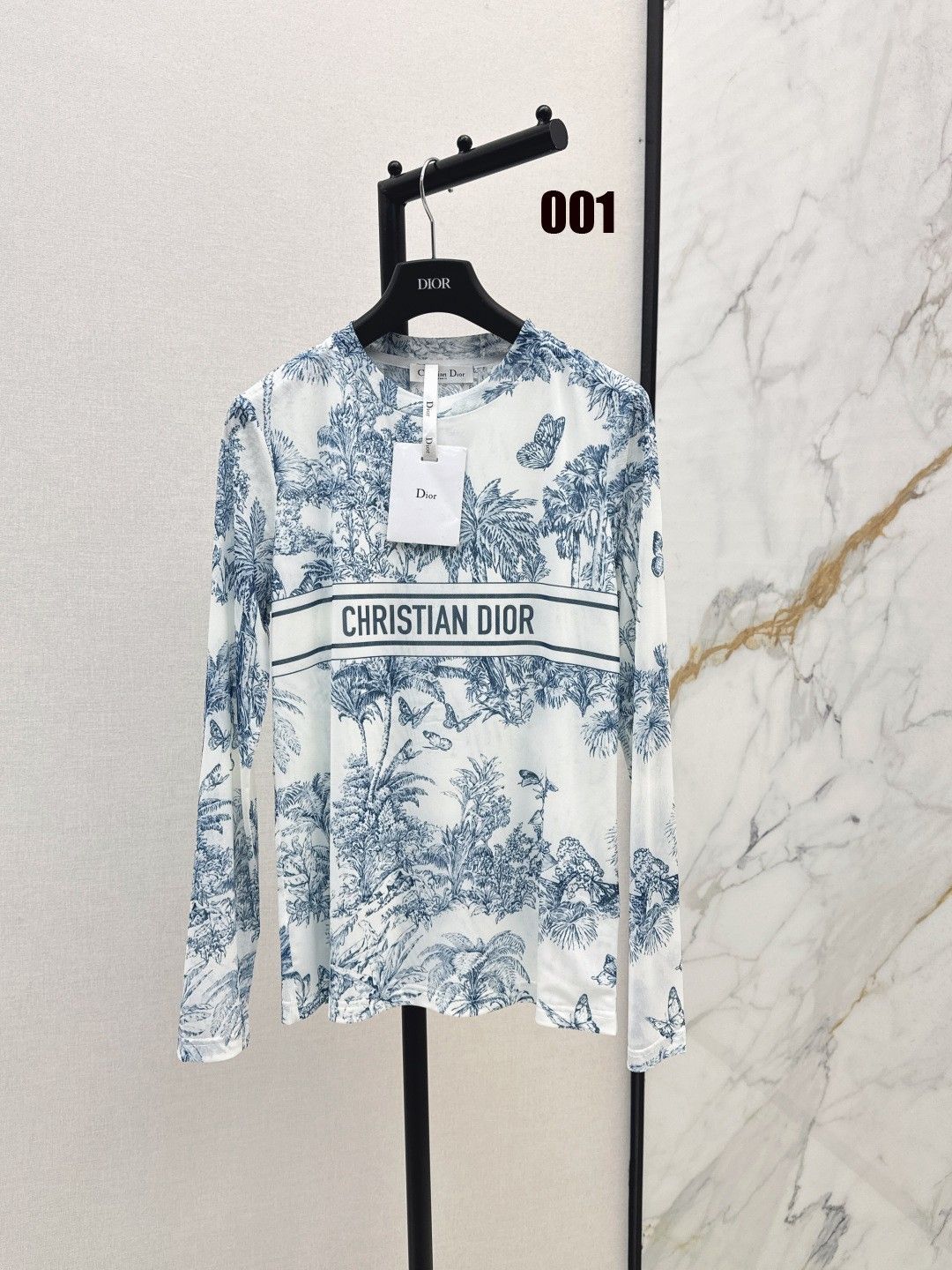 ディオール 長袖Tシャツ レディース プリント A31010