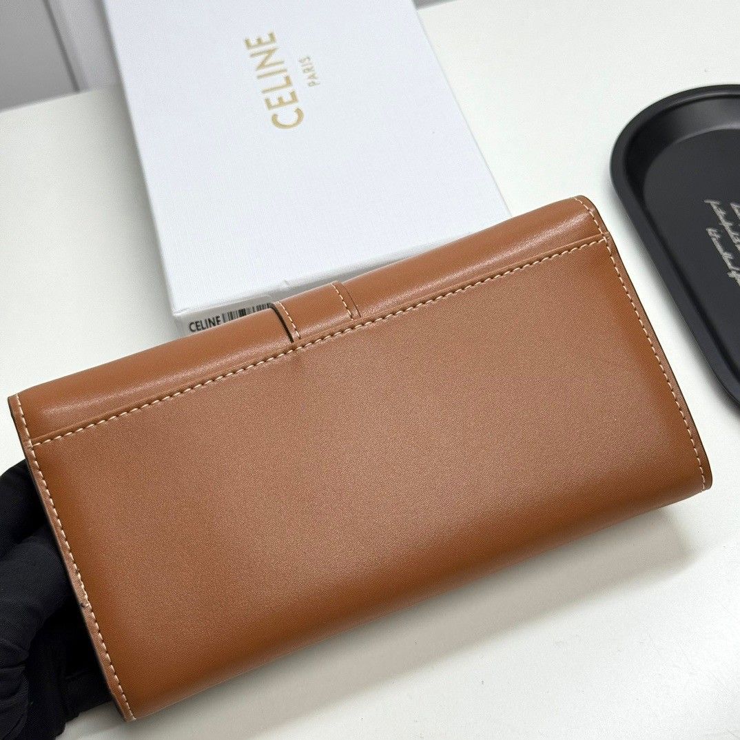 セリーヌ 長財布 折りたたみ レザー オシャレ A31034