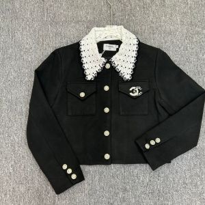 シャネル ジャケット ブローチ付き オシャレ A31042