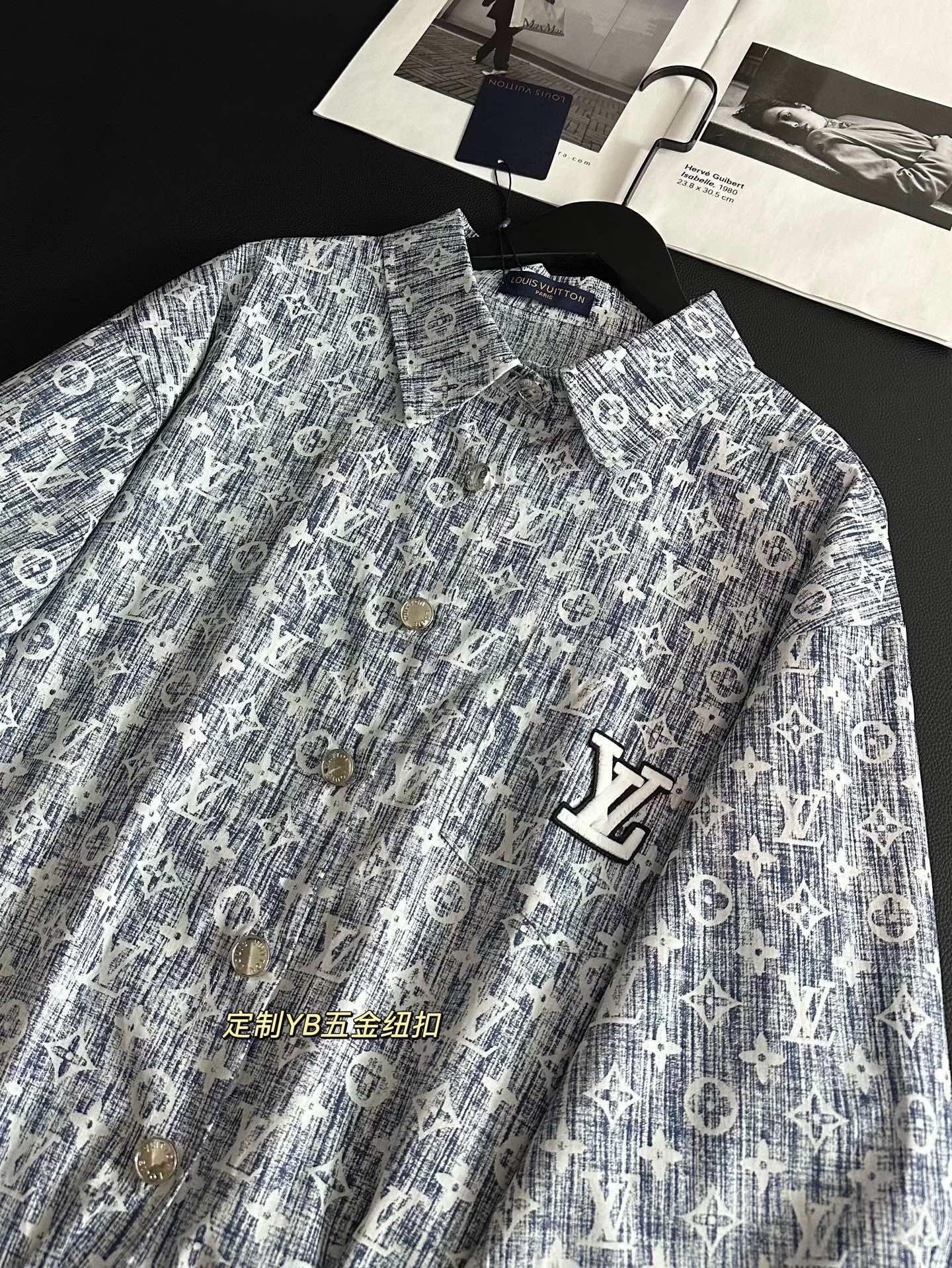 ルイヴィトン 長袖シャツ ジャケット メンズ レディース ゆったり A31078