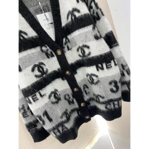 シャネル ニットカーディガン ゆったり ファション A31076