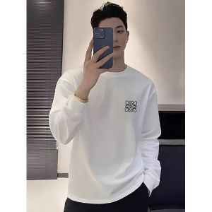 ロエベ 長袖Tシャツ クラシック 刺繍入り メンズ レディース A31073