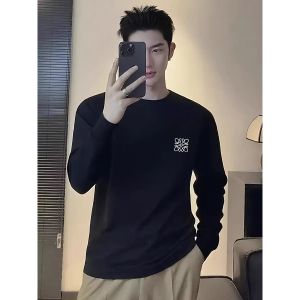 ロエベ 長袖Tシャツ クラシック 刺繍入り メンズ レディース A31073