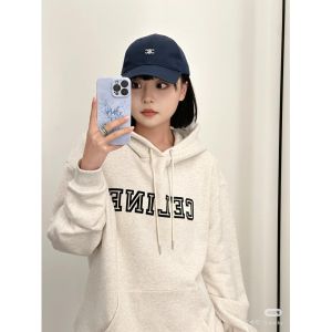 セリーヌ パーカー カジュアル フード付き 秋冬 男女兼用 A31084