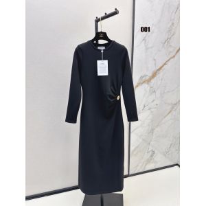 シャネル ワンピース ロング ウエストドレス 高級感 A31114