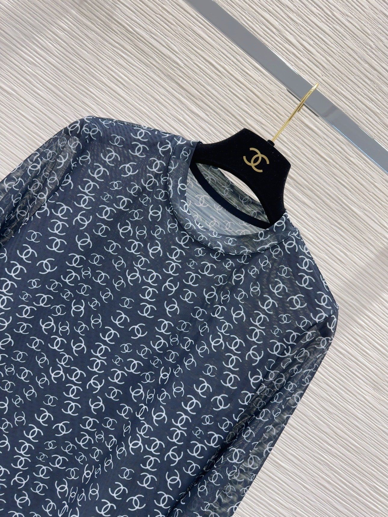 シャネル メッシュTシャツ 長袖 レディース A31108