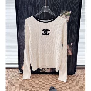 シャネル セーター 丸首 レディース 可愛い A31097