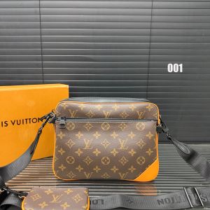 ルイヴィトン LV TRIO ショルダーバッグ メッセージバッグ A31086