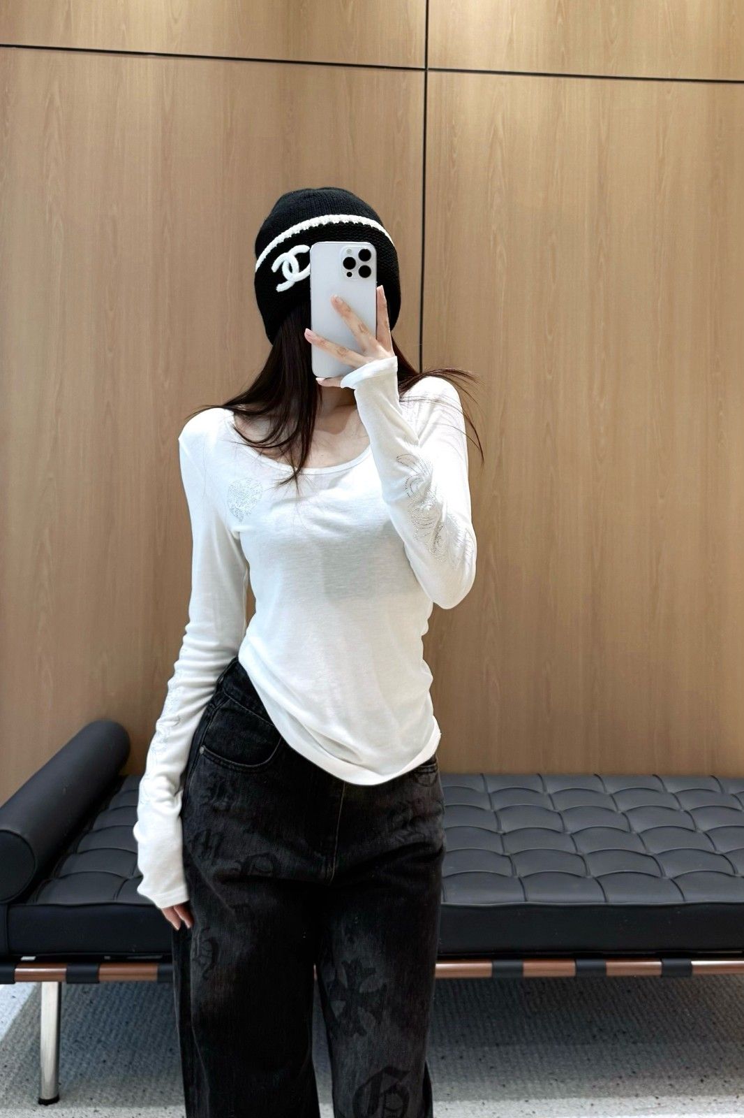クロムハーツ 長袖tシャツ ロンT レディース A31109