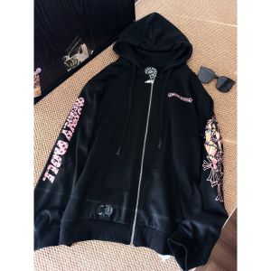 クロムハーツ Deadly Doll パーカー フード付き ジッパー A31094