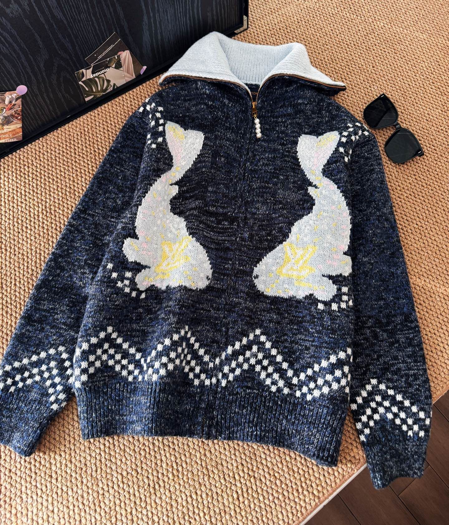 ルイヴィトン LV × Nigo ニットカーディガン 高級感 A31123