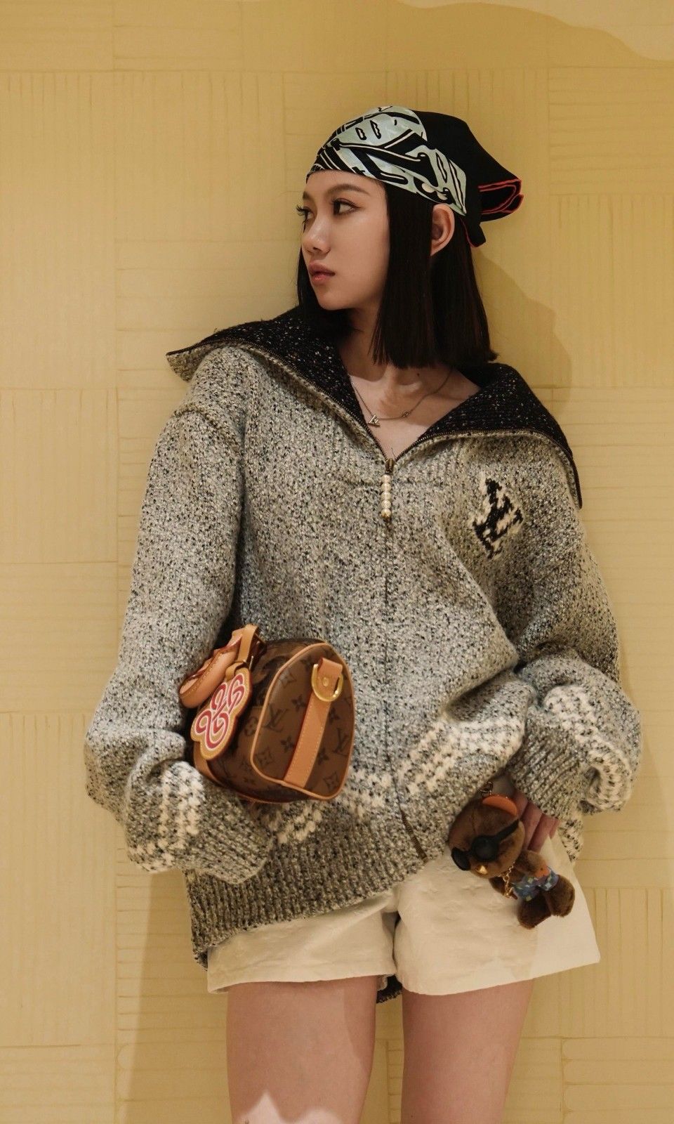 ルイヴィトン LV × Nigo ニットカーディガン 高級感 A31122