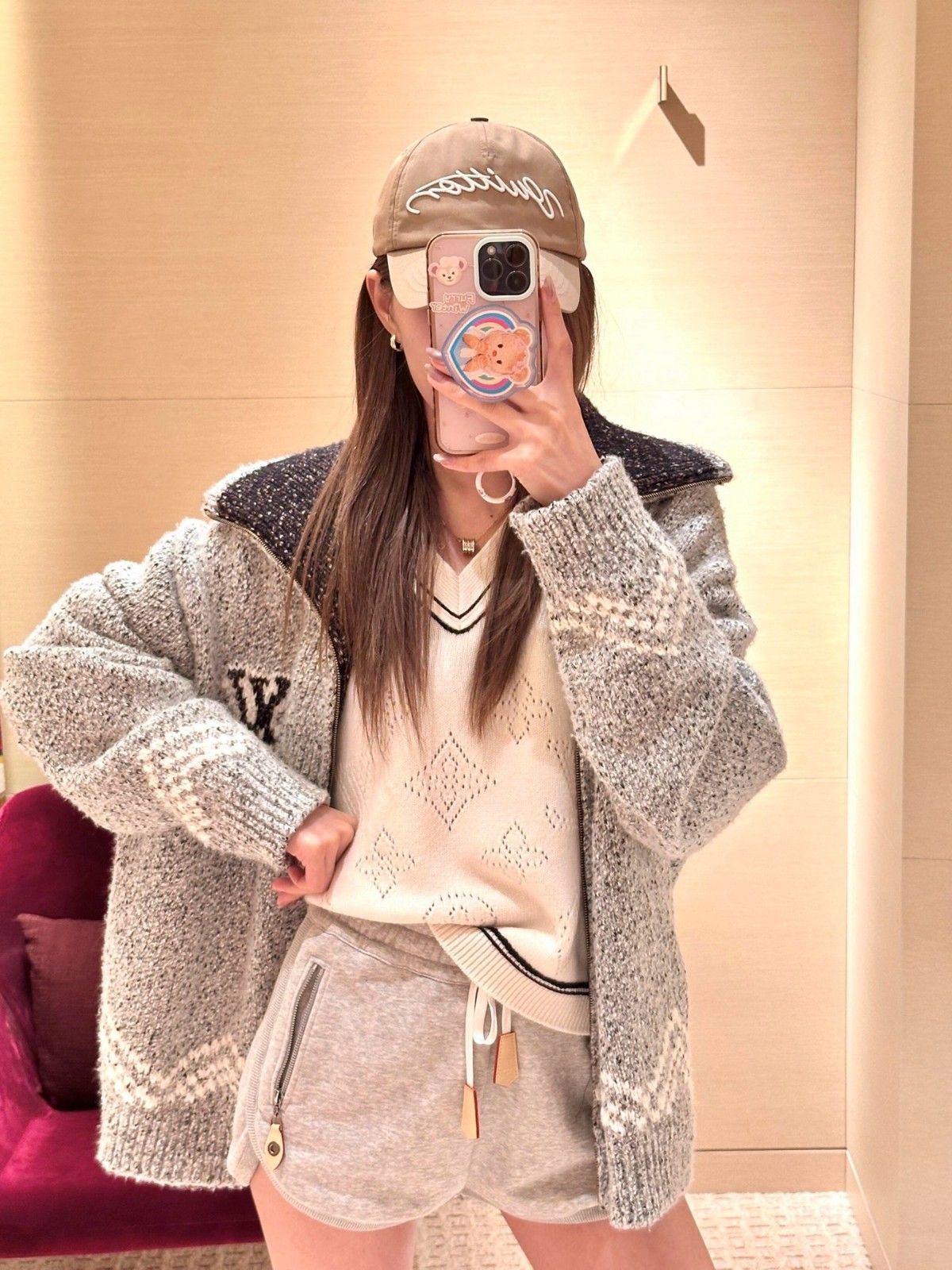 ルイヴィトン LV × Nigo ニットカーディガン 高級感 A31122