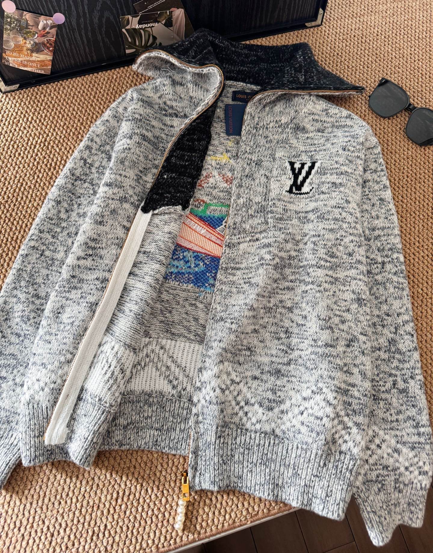 ルイヴィトン LV × Nigo ニットカーディガン 高級感 A31122
