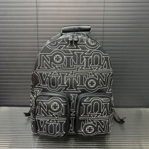ルイヴィトン LV  MULTIPOCKET 刺繍入りバックパックA31121