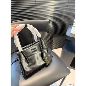 ミュウミュウ トートバッグ ショルダーバッグ レザー 高品質 A31162