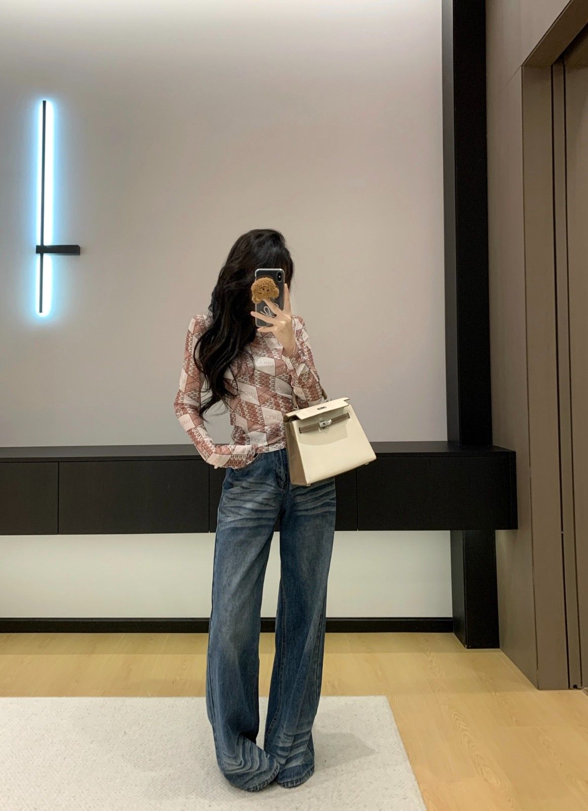 グッチ メッシュTシャツ 長袖 レディース A31158