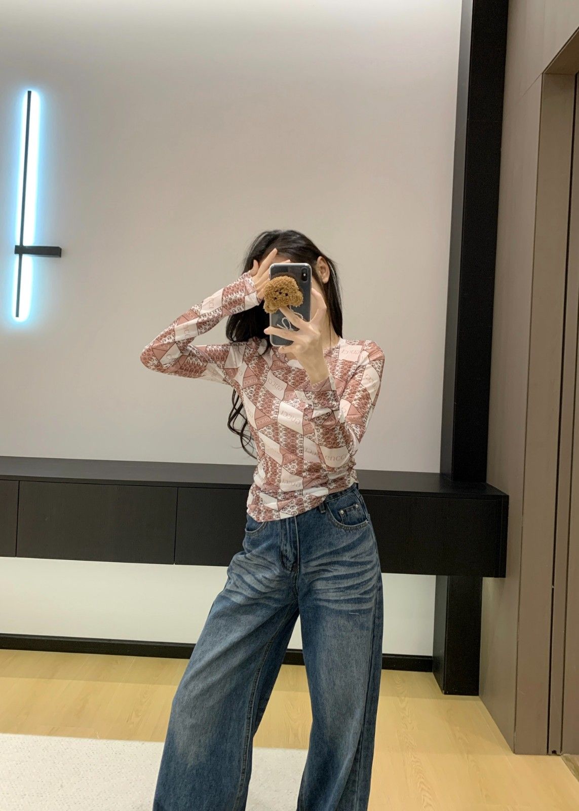 グッチ メッシュTシャツ 長袖 レディース A31158