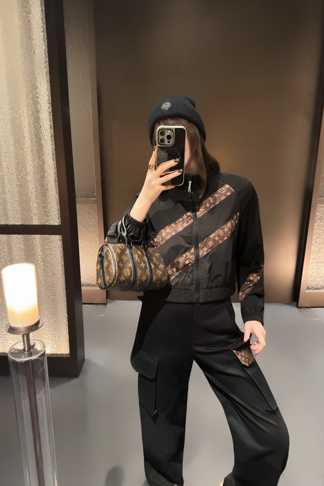 ルイヴィトン ジャケット ショット レディース オシャレ A31155