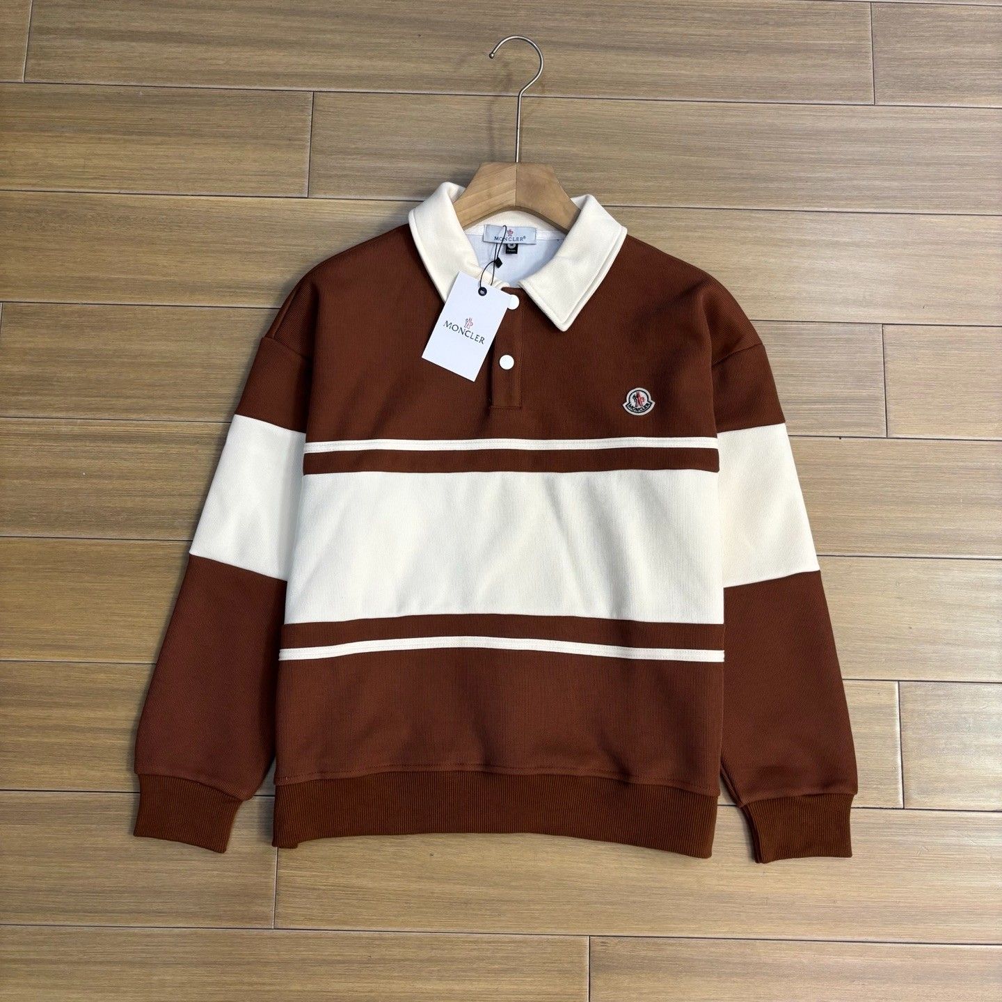 モンクレール ポロシャツ パーカー 長袖 メンズ 高品質 A31151