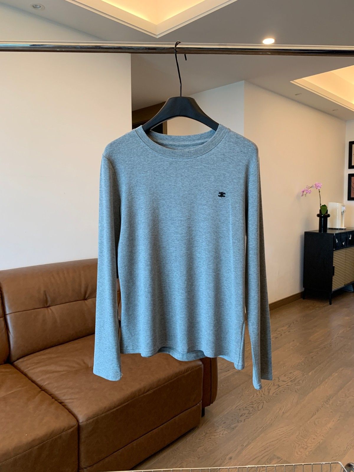 セリーヌ 長袖Tシャツ ロンT コットン シンプル A31143