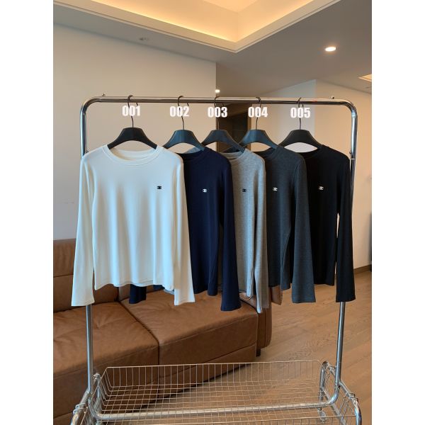 セリーヌ 長袖Tシャツ ロンT コットン シンプル A31143