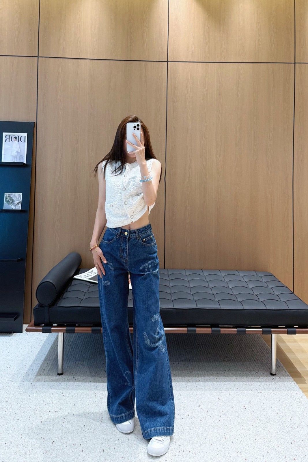 シャネル ジーンズ レディース オシャレ A31168