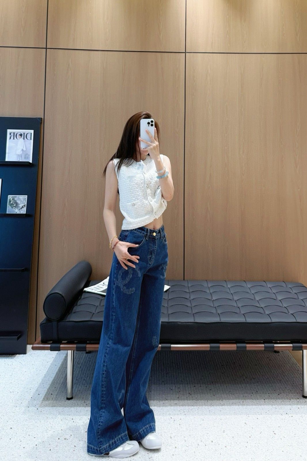 シャネル ジーンズ レディース オシャレ A31168