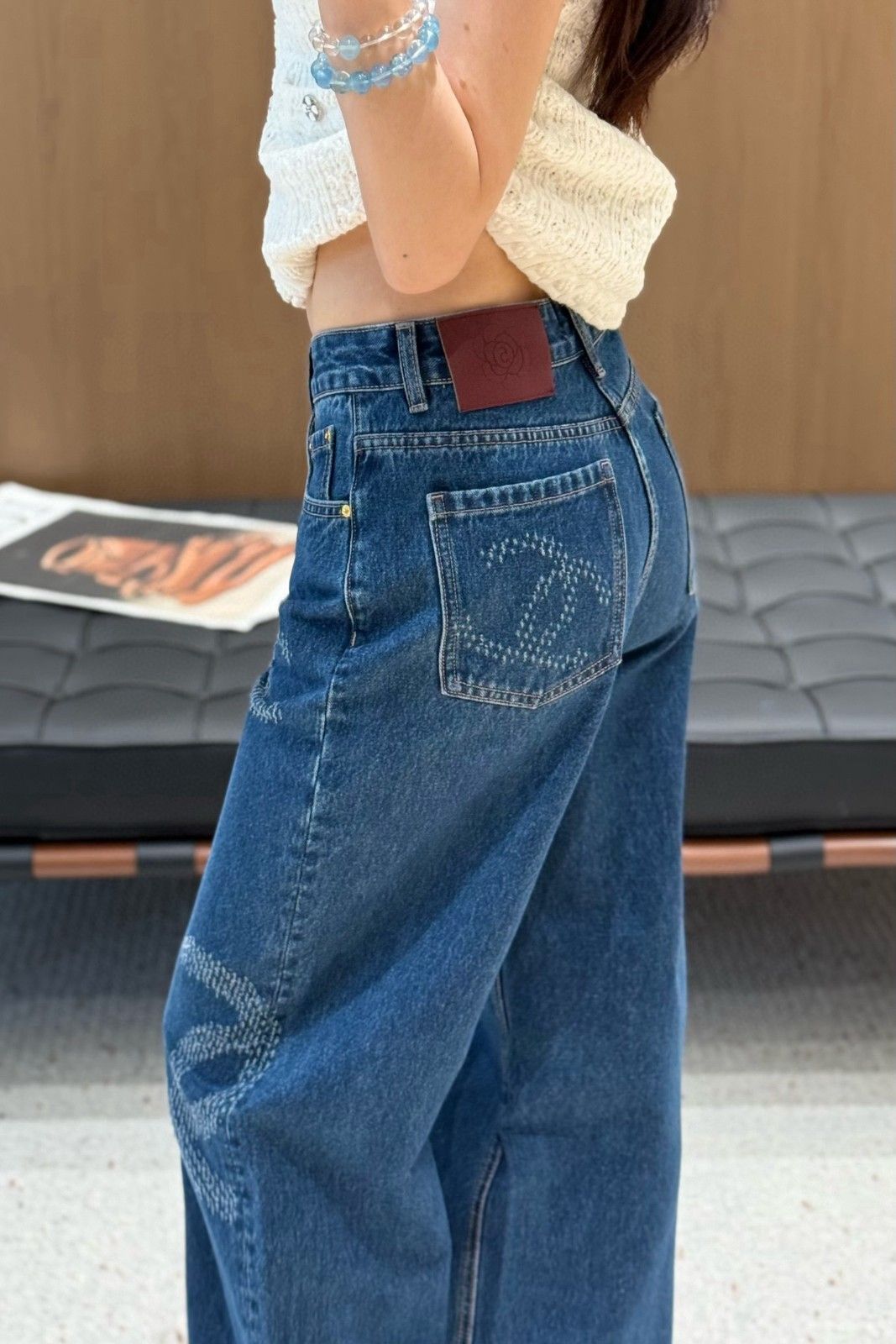 シャネル ジーンズ レディース オシャレ A31168