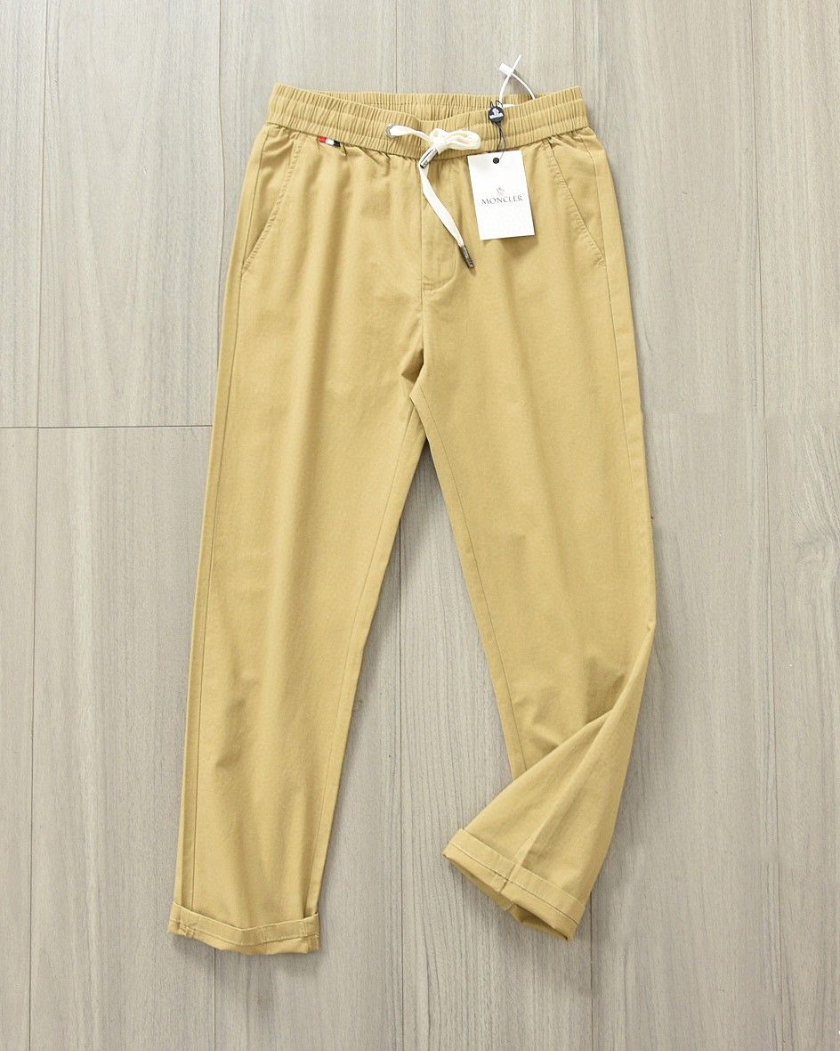 モンクレール カジュアルパンツ ビジネス通勤 コットン A31179