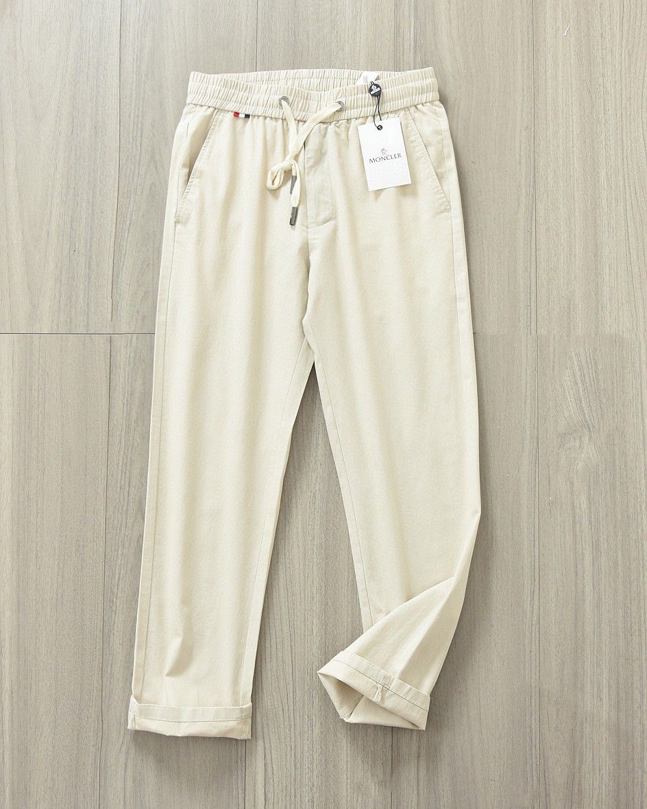 モンクレール カジュアルパンツ ビジネス通勤 コットン A31179