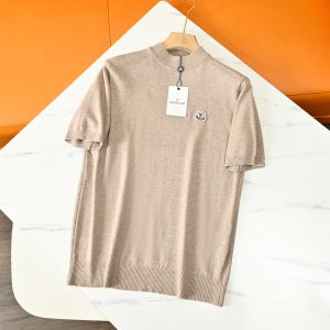 モンクレール ニット半袖Tシャツ クルーネックス カジュアル A31178
