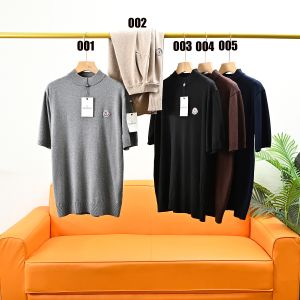 モンクレール ニット半袖Tシャツ クルーネックス カジュアル A31178