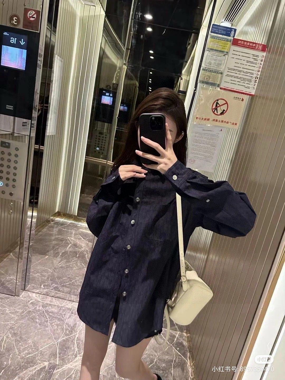 ディオール デニムシャツ ジャケット 男女兼用 総柄 ゆったり A31196