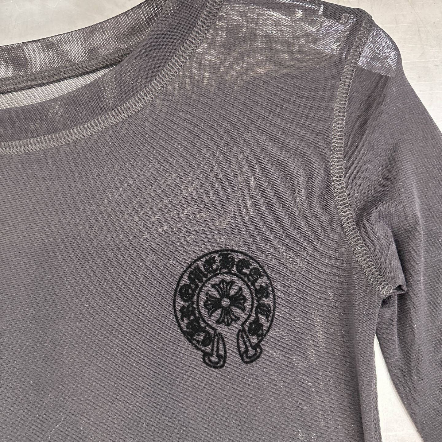 クロムハーツ メッシュTシャツ 長袖 レディース A31215