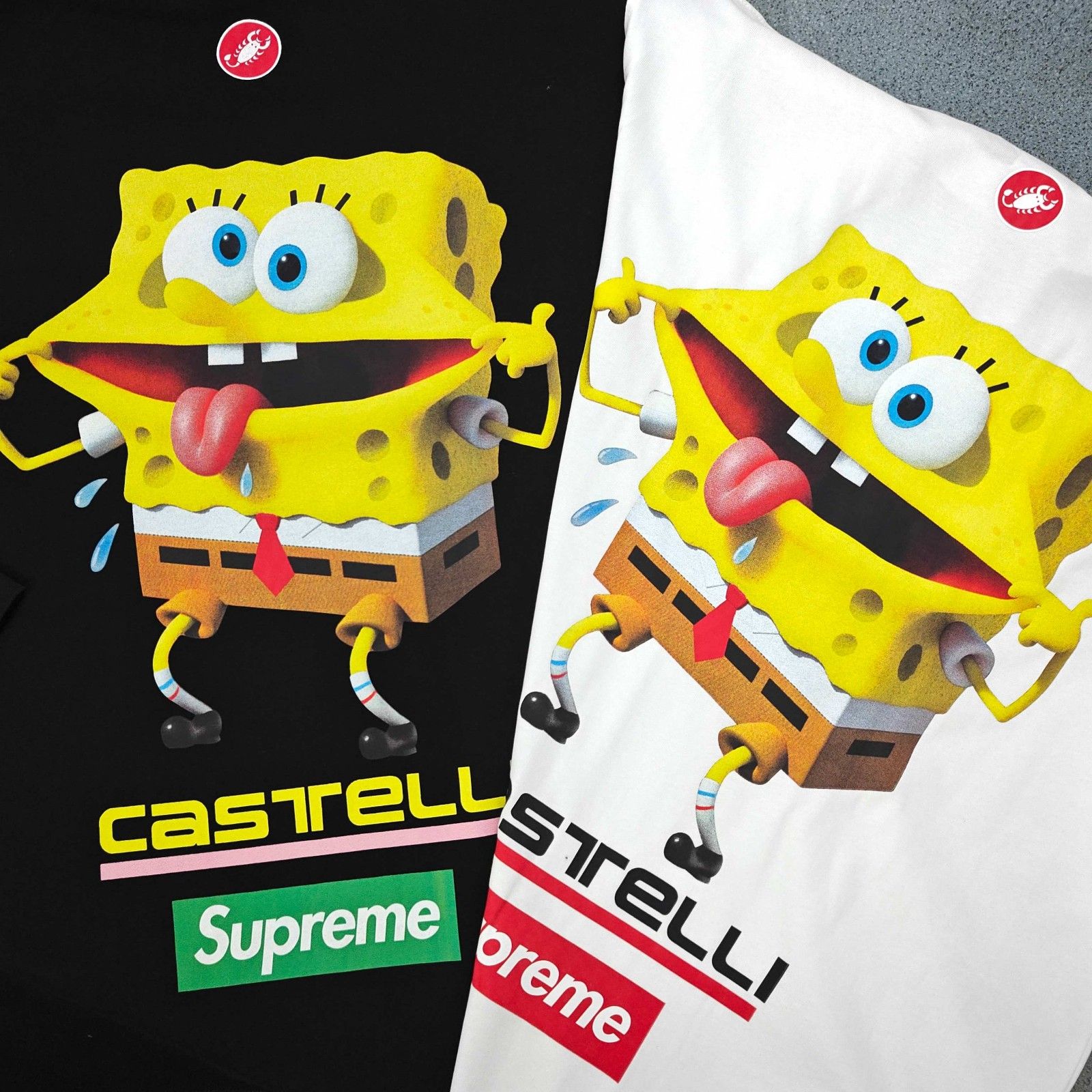 シュプリーム スポンジボブ × カステリ 長袖Tシャツ Supreme x Castelli A31206