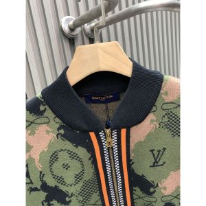 ルイヴィトン 迷彩ニットジャケット メンズ レディース 高品質 A31258