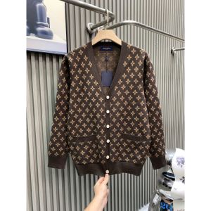 ルイヴィトン ニットカーディガン ウール メンズ レディース 高品質 A31257