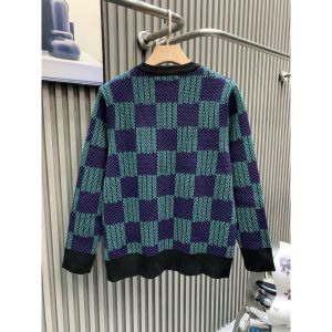 ルイヴィトン セーター ダミエ柄 秋冬 A31255