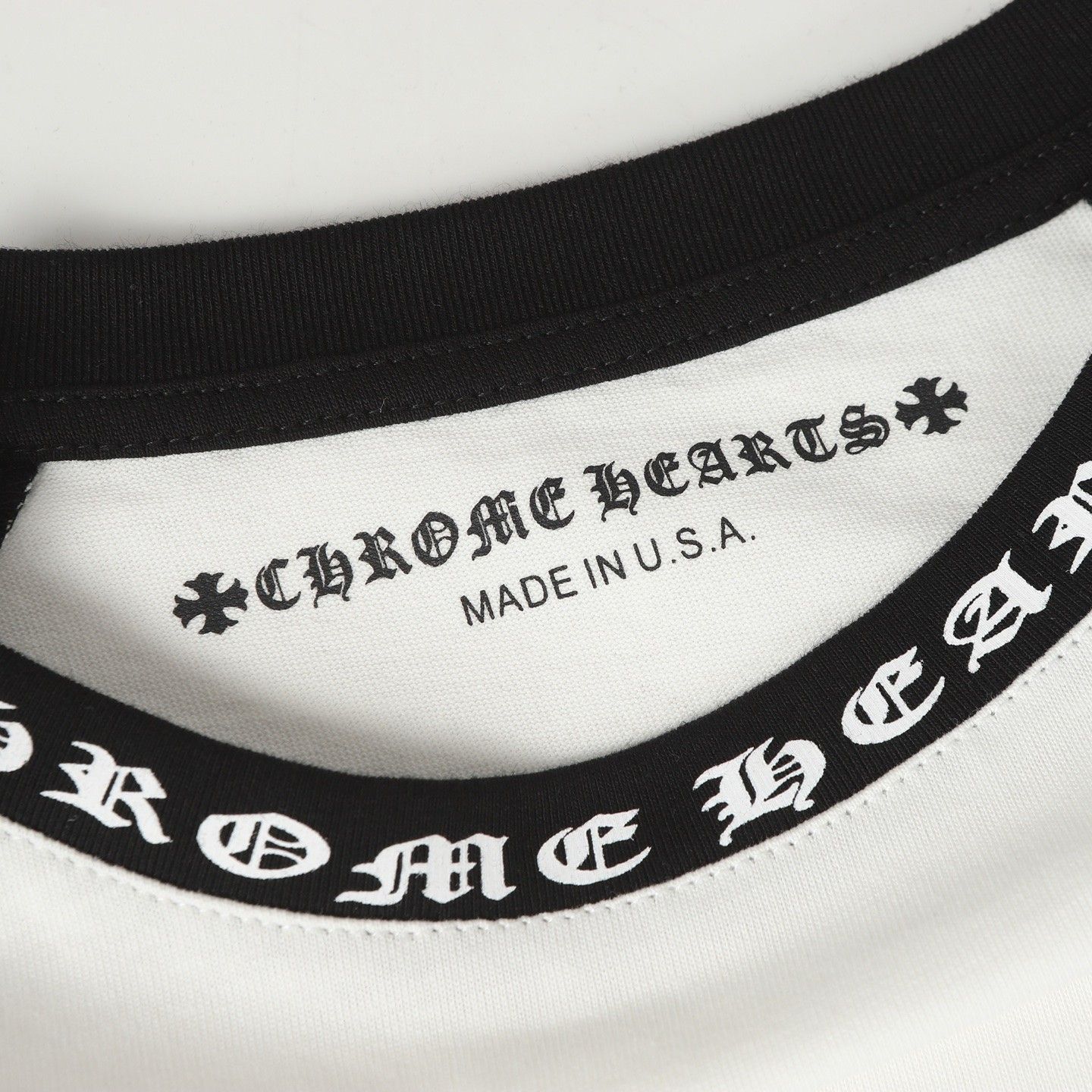 クロムハーツ 長袖Tシャツ プリント 秋冬 コットン A31263